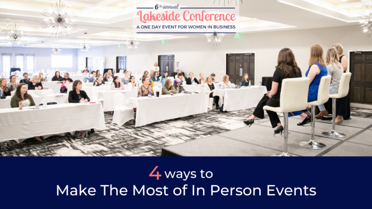 Make the Most of In-Person Events