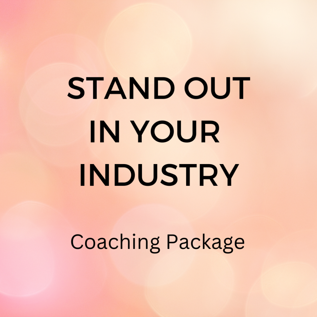 Stand Out Strategy Session Package